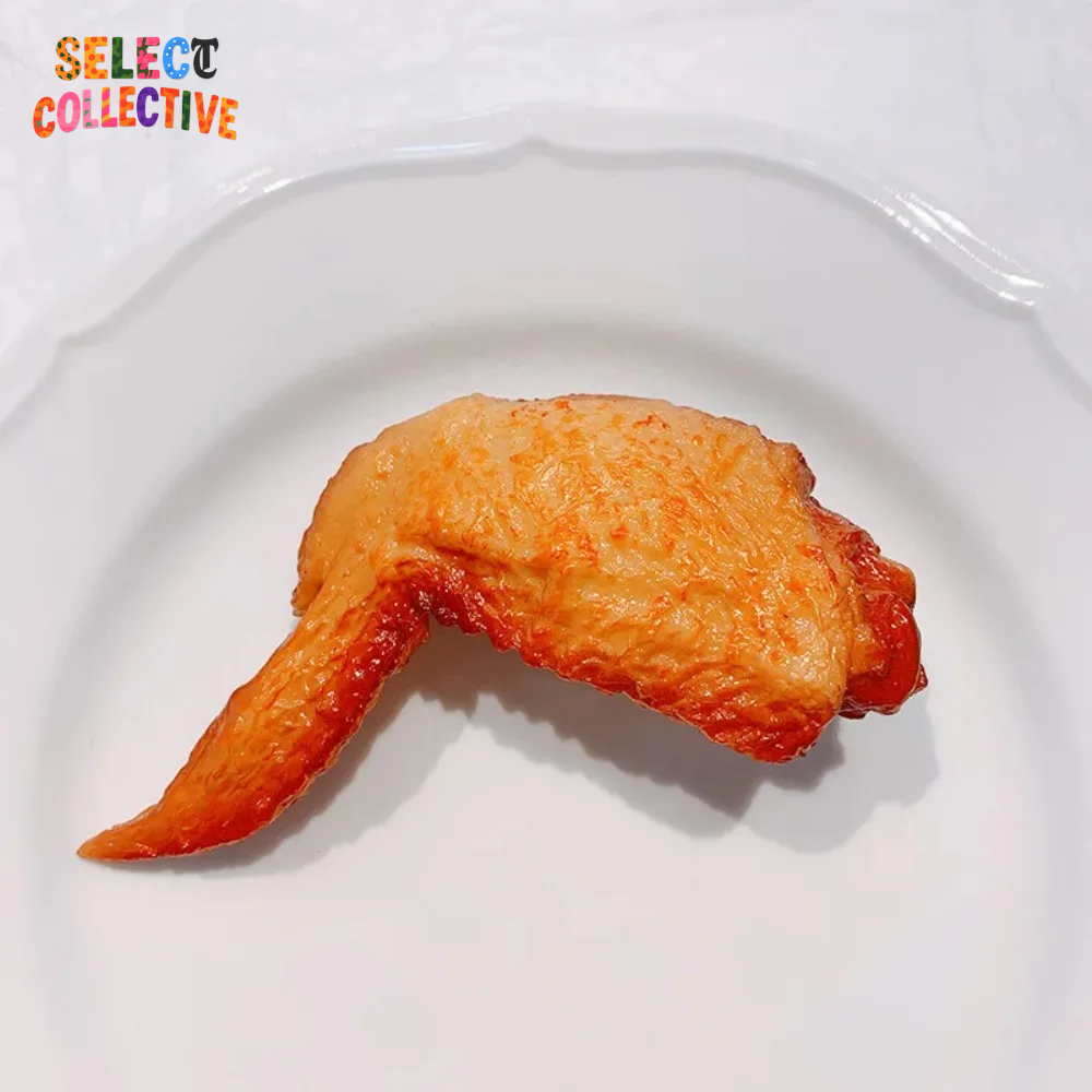 🍟🍗 Fast Food Hair Clips – French Fries & Chicken Wing Pins for Bold Looks 🔥✨