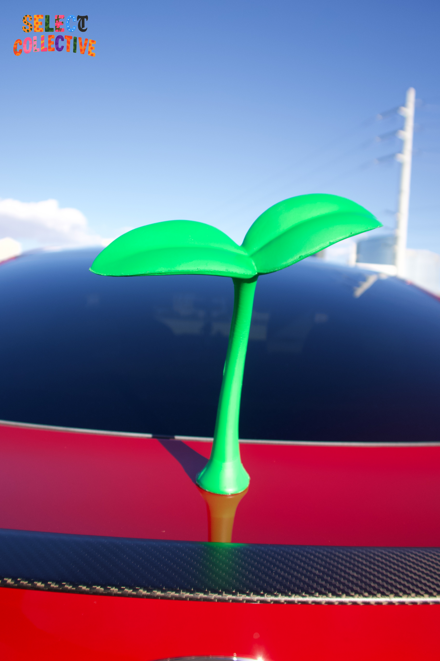 π±π Raver Sprout Car Buddy β 3D Roof Ornament Tentacle Vibes β¨πΆ