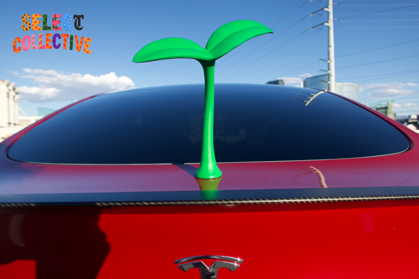 π±π Raver Sprout Car Buddy β 3D Roof Ornament Tentacle Vibes β¨πΆ