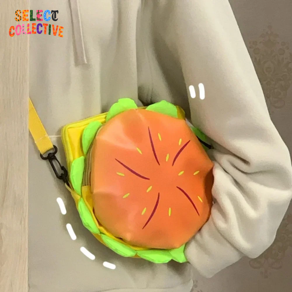 🍔🔥 Burger Backpack – Cheeseburger Daypack for Bold Fits & Big Appetites 🎒
