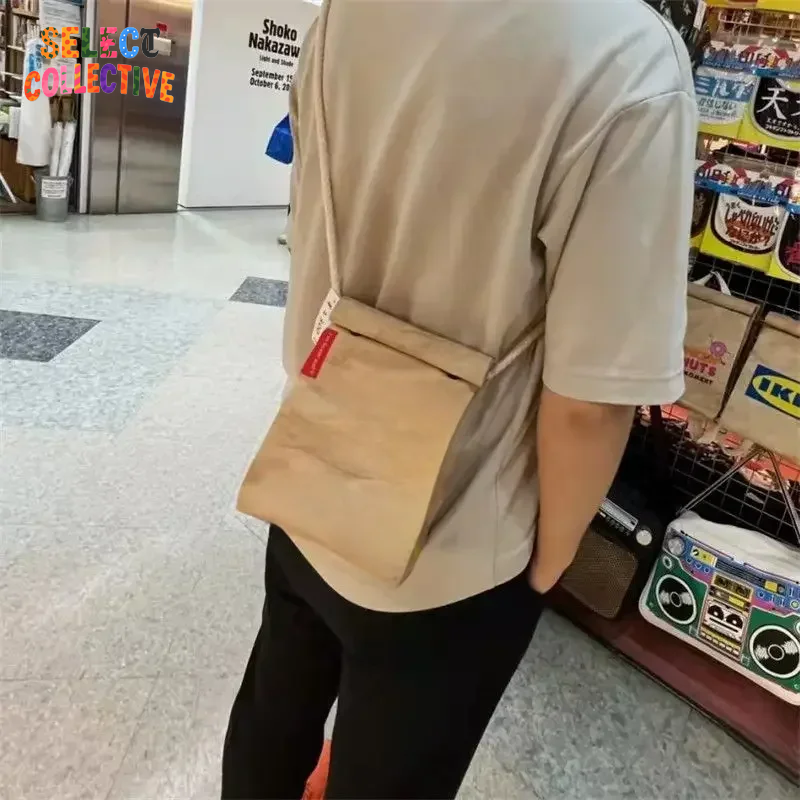 🤎📦 Paper Bag Backpack – Anime Cartoon Parody Schoolbag 🎒✨