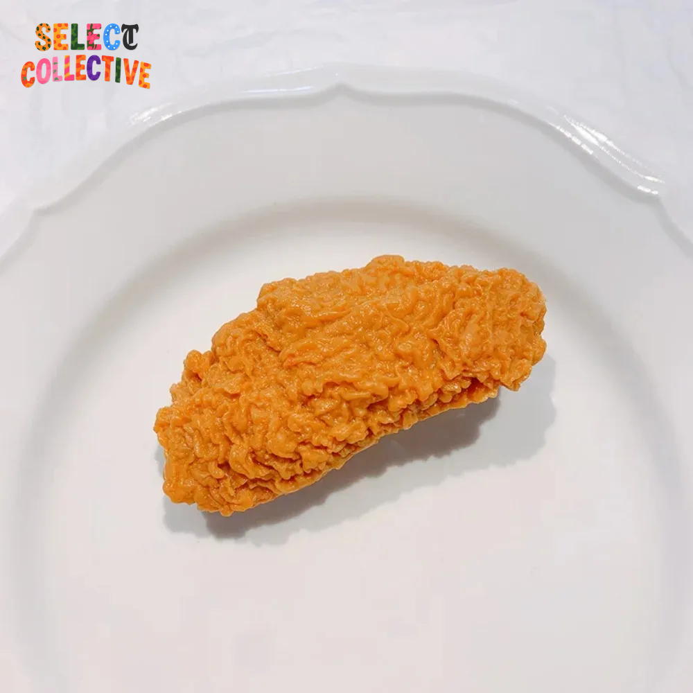 🍟🍗 Fast Food Hair Clips – French Fries & Chicken Wing Pins for Bold Looks 🔥✨