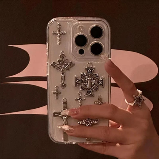 🖤✨ Retro Gothic Metal Case
