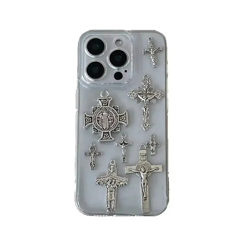 🖤✨ Retro Gothic Metal Case