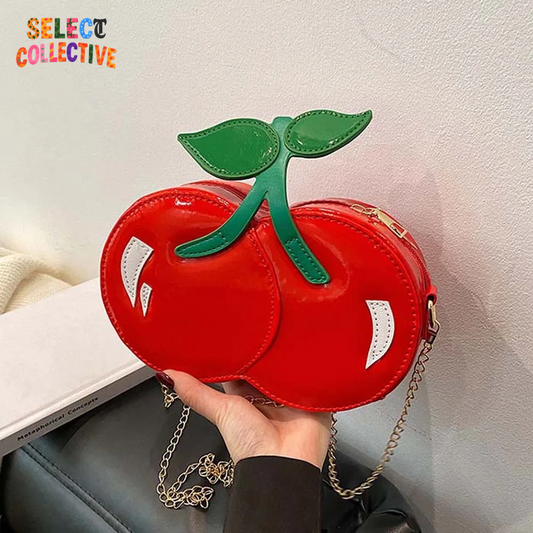 🍒✨ Big Cherry Energy – Waterproof Fruit Crossbody Bag 🔥👜