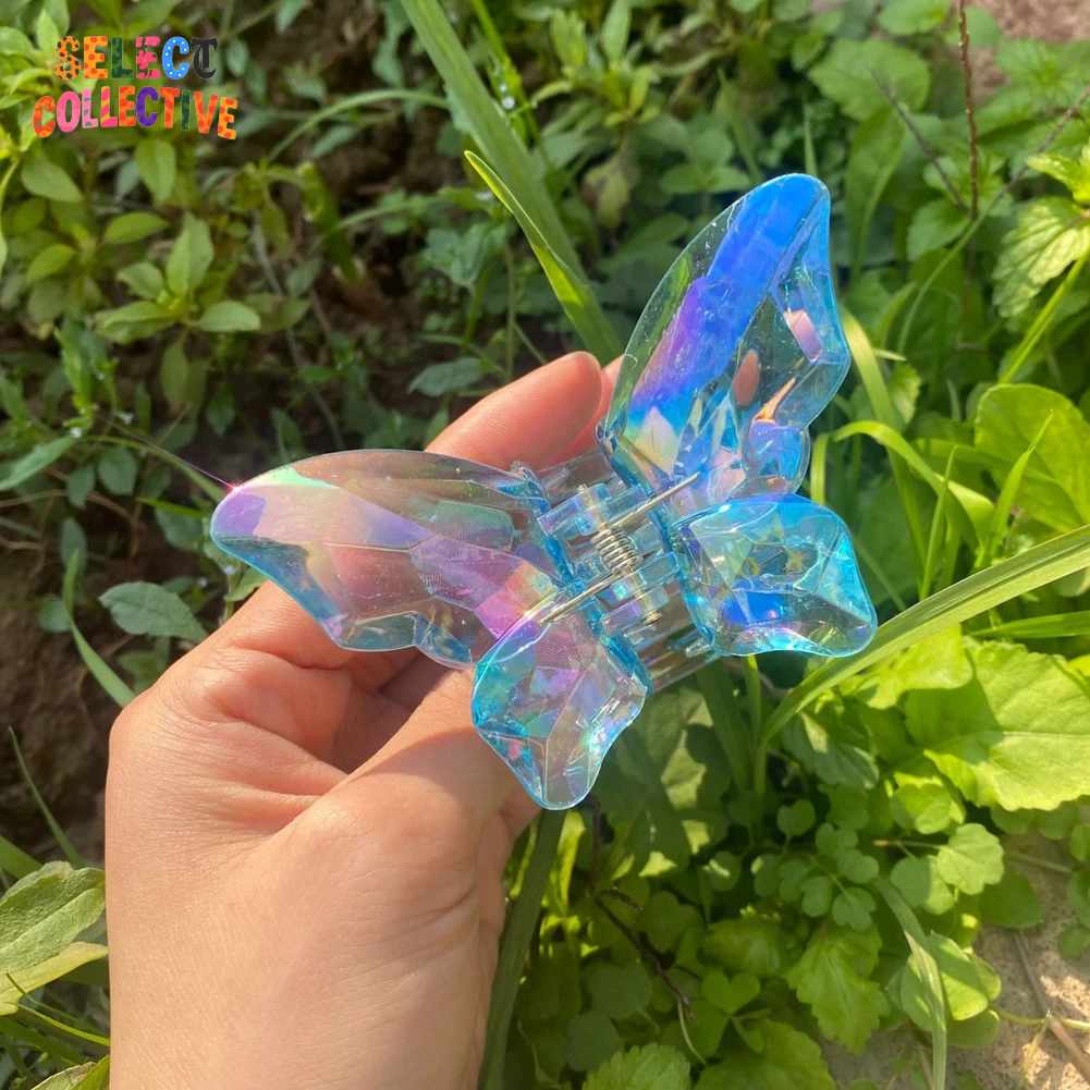 Butterfly Hair Claw Clip 🦋 | Chic Acrylic Hair Accessory for Women & Girls |