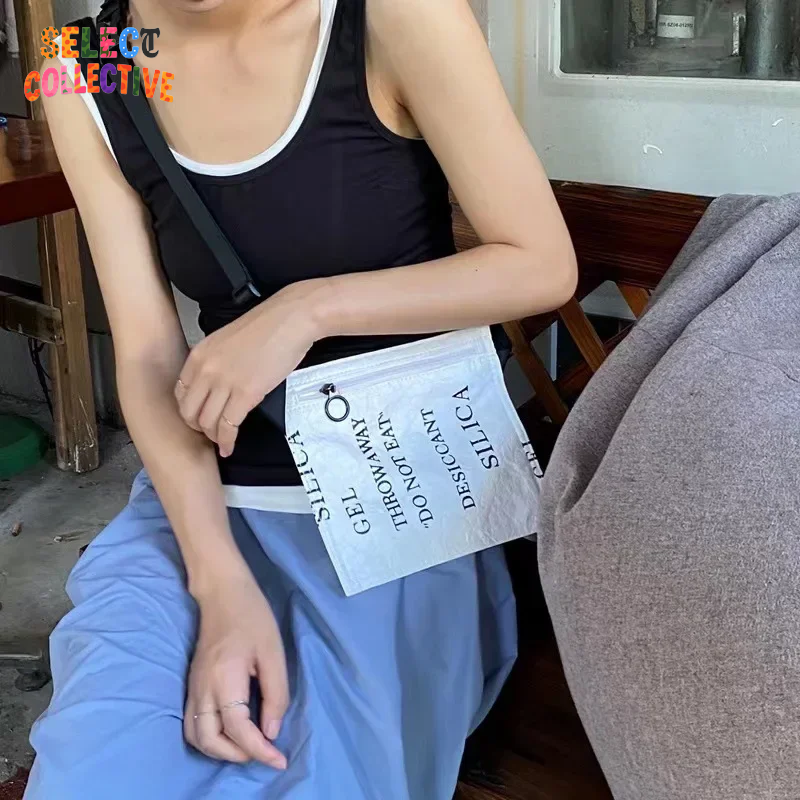 ⚠️✨ “DO NOT EAT” Crossbody – Viral Silica Packet Purse 💊📦