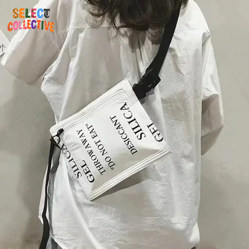 ⚠️✨ “DO NOT EAT” Crossbody – Viral Silica Packet Purse 💊📦