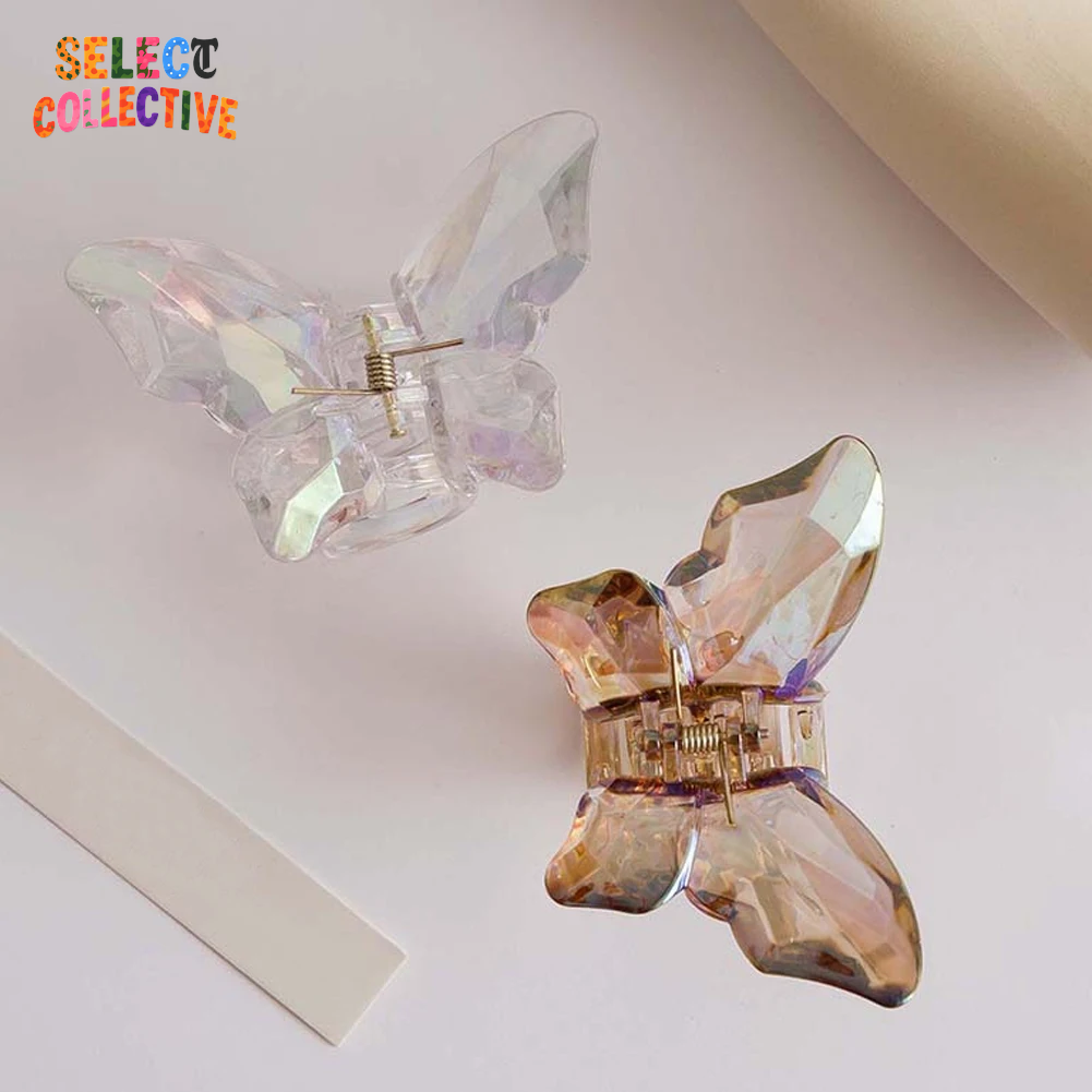 Butterfly Hair Claw Clip 🦋 | Chic Acrylic Hair Accessory for Women & Girls |