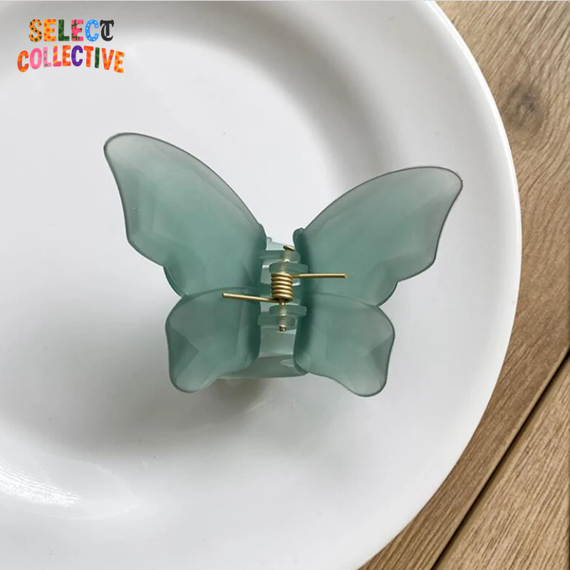Butterfly Hair Claw Clip 🦋 | Chic Acrylic Hair Accessory for Women & Girls |