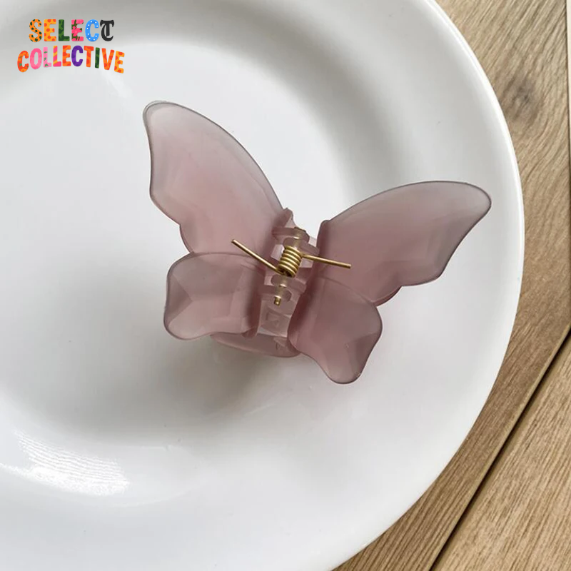 Butterfly Hair Claw Clip 🦋 | Chic Acrylic Hair Accessory for Women & Girls |