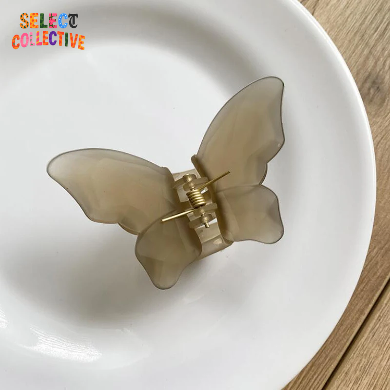 Butterfly Hair Claw Clip 🦋 | Chic Acrylic Hair Accessory for Women & Girls |