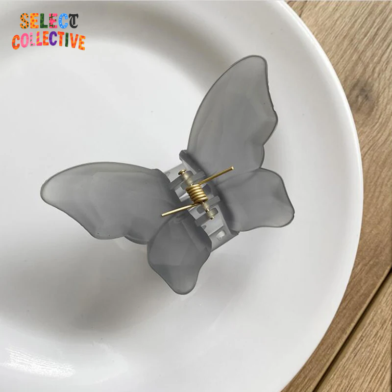 Butterfly Hair Claw Clip 🦋 | Chic Acrylic Hair Accessory for Women & Girls |