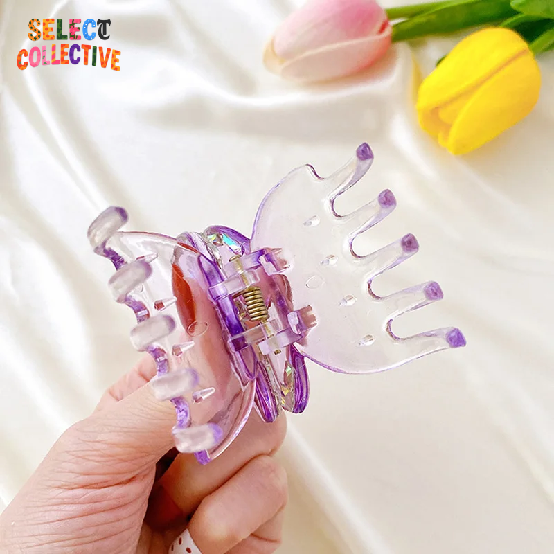 Butterfly Hair Claw Clip 🦋 | Chic Acrylic Hair Accessory for Women & Girls |