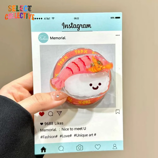 ✨🍬 Gourmet Foodie Pop Sockets